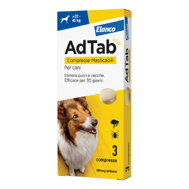 ADTAB*3CPR 900MG CANI 22-45KG