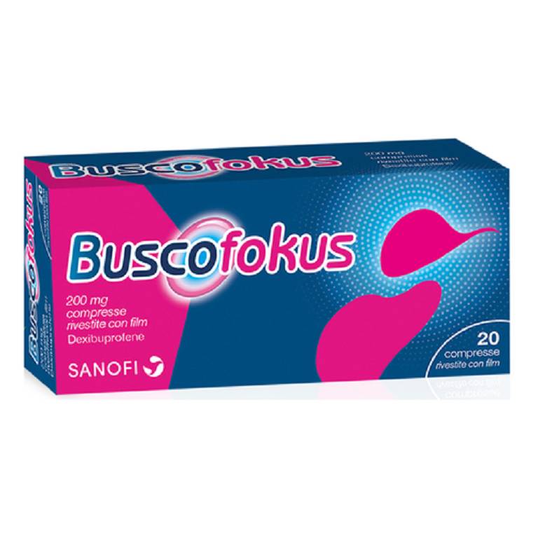 BUSCOFOKUS*20CPR RIV 200MG