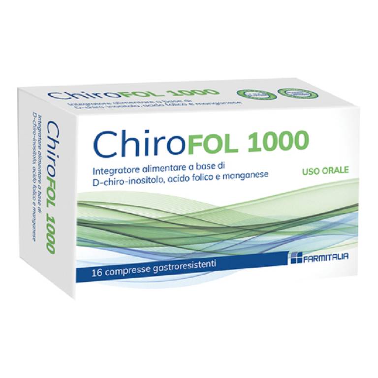 CHIROFOL 1000 16CPR GASTRORESI