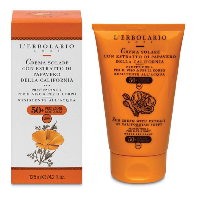 CREMA SOLARE PAPAVERO SPF50+
