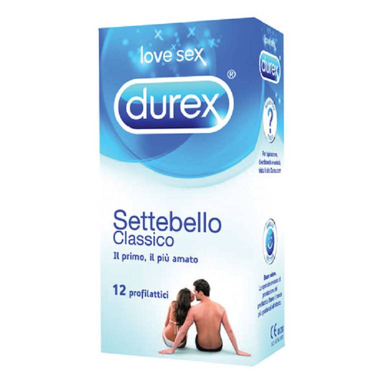 DUREX SETTEBELLO CLASSICO 12PZ