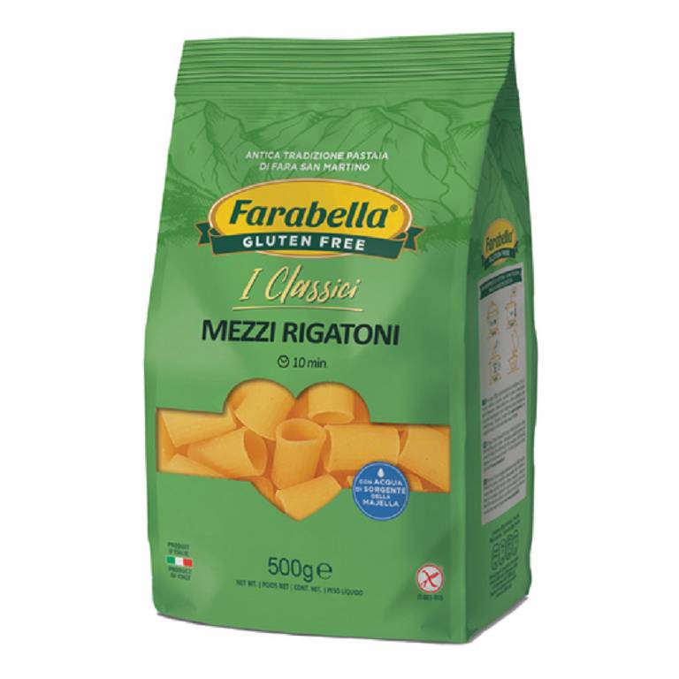 FARABELLA MEZZI RIGATONI 500G