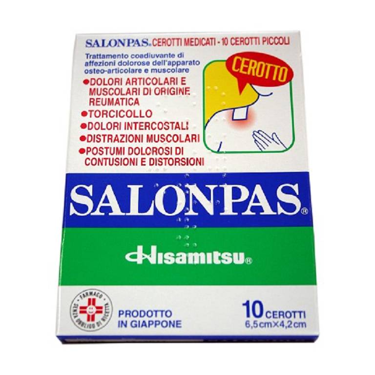 SALONPAS*10CER MEDIC 6,5x4,2CM